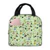 Custom H-Harryes Thermal Insulated Lunch Bag Women Men Witchcraft Portable Lunch Container for School Storage Food Box