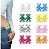 8pcs Fashion Bear Detachable Tighten Waist Button Pin Adjustable Waist Buckle Extender Pin for Skirt Pant