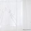 Suminoe MOOMIN Takeuma Voile Sheer 1 100 x 176 W Curtains, Panel, cm, 342-73905