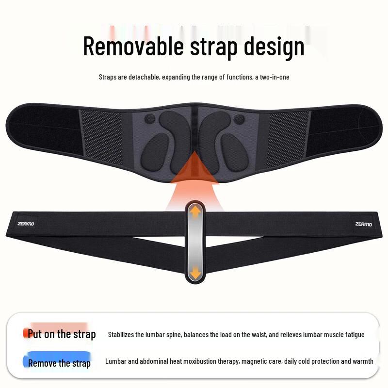 ZEAMO Medical-Grade Self-Heating Lumbar Support Belt