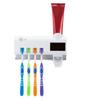 Smart UV Toothbrush Sterilizer & Dispenser with Storage Rack