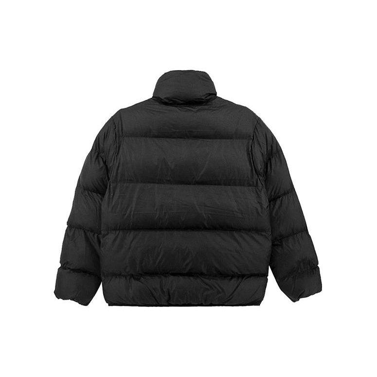 Converse PATCH POCKET Puffer Jacket Men's Black 10023798-A01