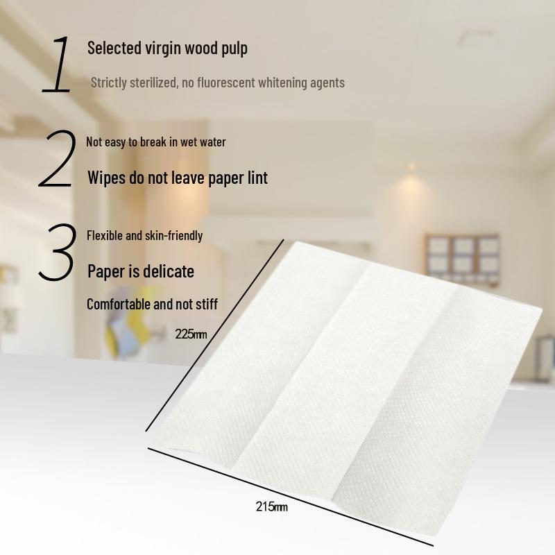 Xin Xiang Yin Hand Wipes - 200 sheets/pack, 20 packs/case, Virgin Wood Pulp, Durable When Wet, CS005 Commercial Economy Pack.