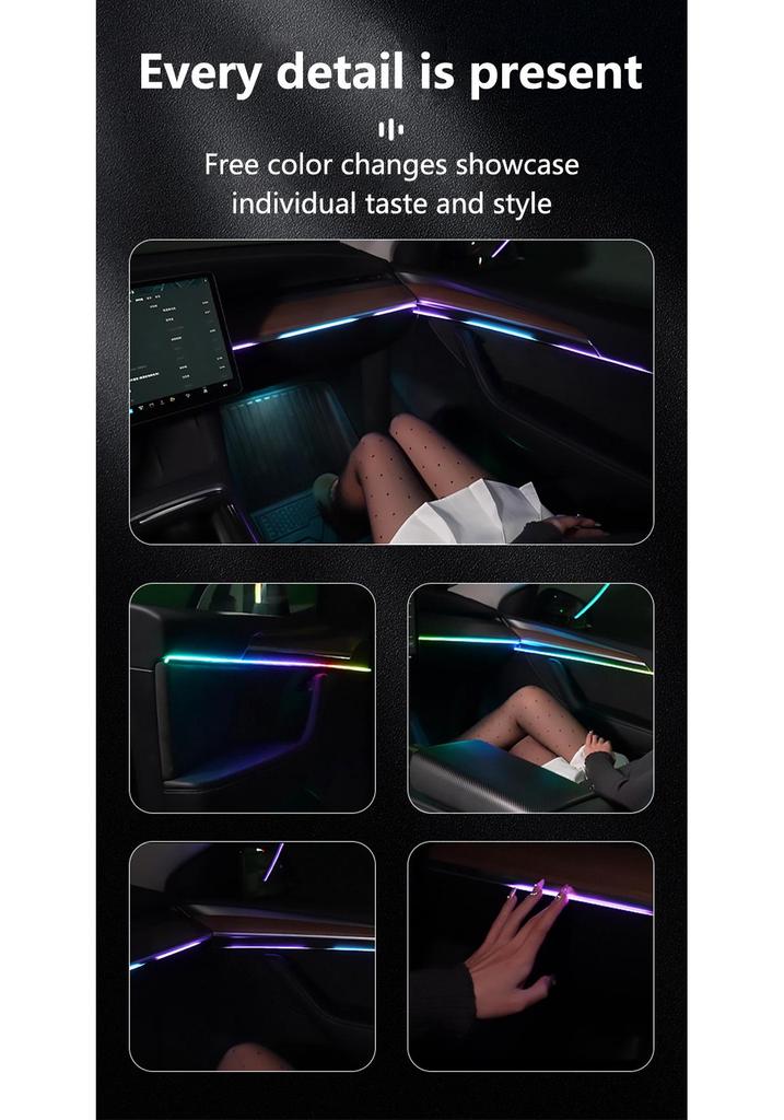 LED Interior Ambient Lights for 2017-2018 Jeep Renegade