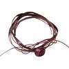 Multi Strand PU Leather Choker Necklace for Women Handmade Camellia Flower Clavicle Chain Party Wear Neck Accessories