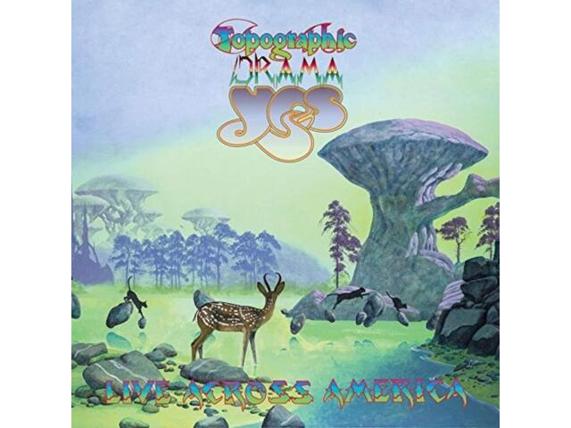 

ТОЛЬКО ДЛЯ ЯПОНИИ 2 SHM CD ДА Topographic Drama Live Across America DIGIPAK WPCR-17957