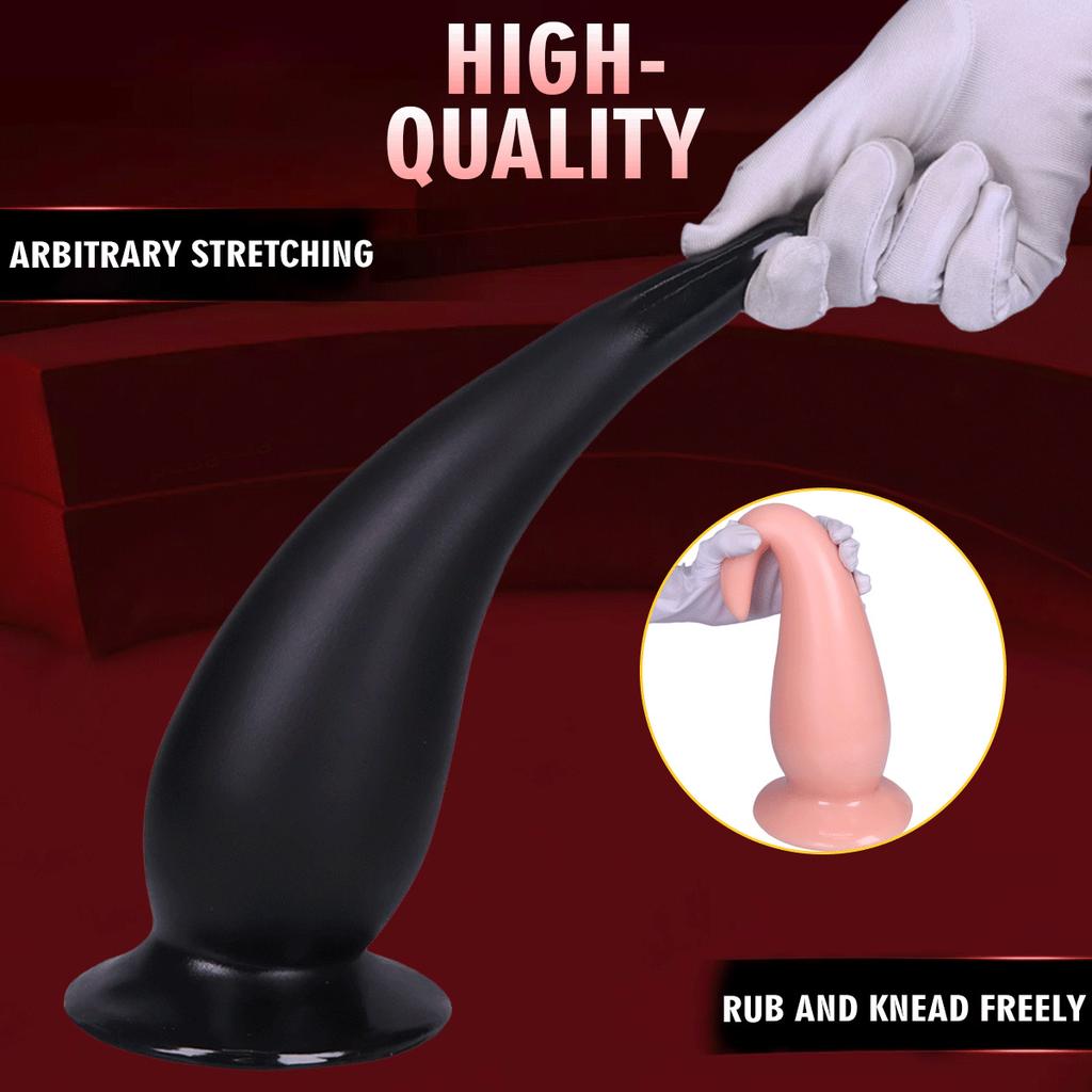 Super Thick Tail Anal Plug Three Piece Set For Male And Female Masturbation And Anal Expansion