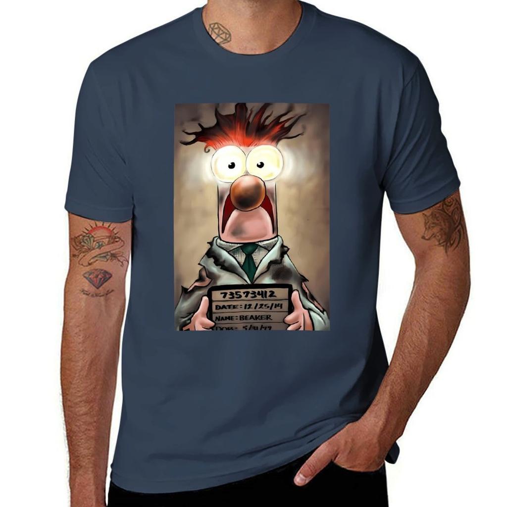Beaker Muppets Tshirt Soft Durable Cotton Tshirt