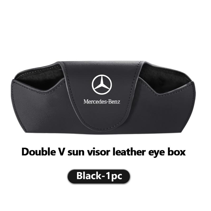 

Car Sun Visor Glasses Holder Scratch Resistant Eyeglasses Storage For Mercedes Benz W211 W124 W176 W177 C180 C200 C260 C300 GLC