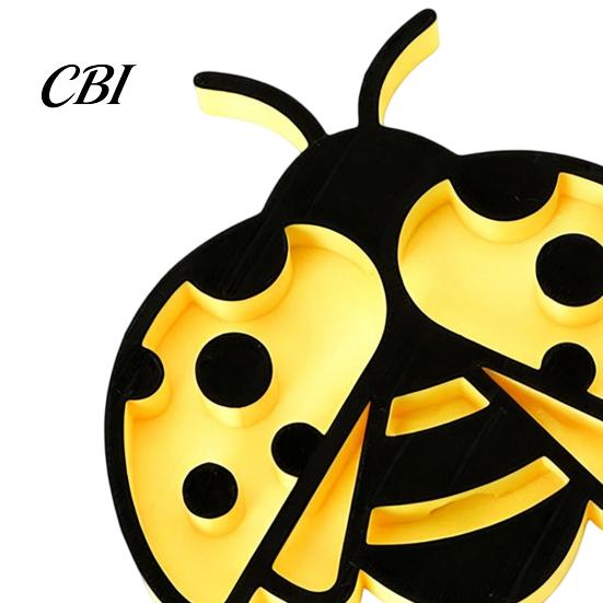 Gardening Decorations for Balcony Insect Water Feeder, Bee Dish, Garden Pollinator Drinking Bowl, Durable Outdoor Waterer or Ladybug Shape Cup
