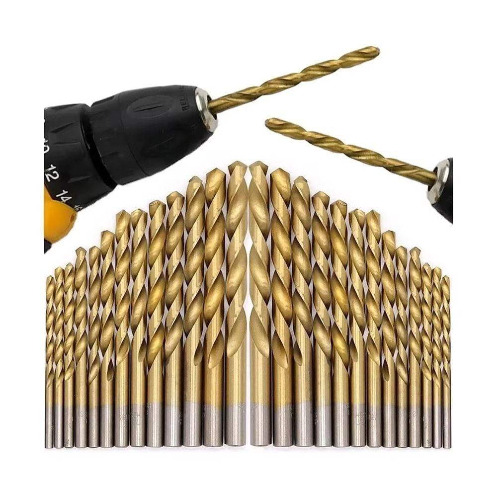 Straight Handle Twist Drill Bit High-Speed Steel Metal Drill Drill Bit