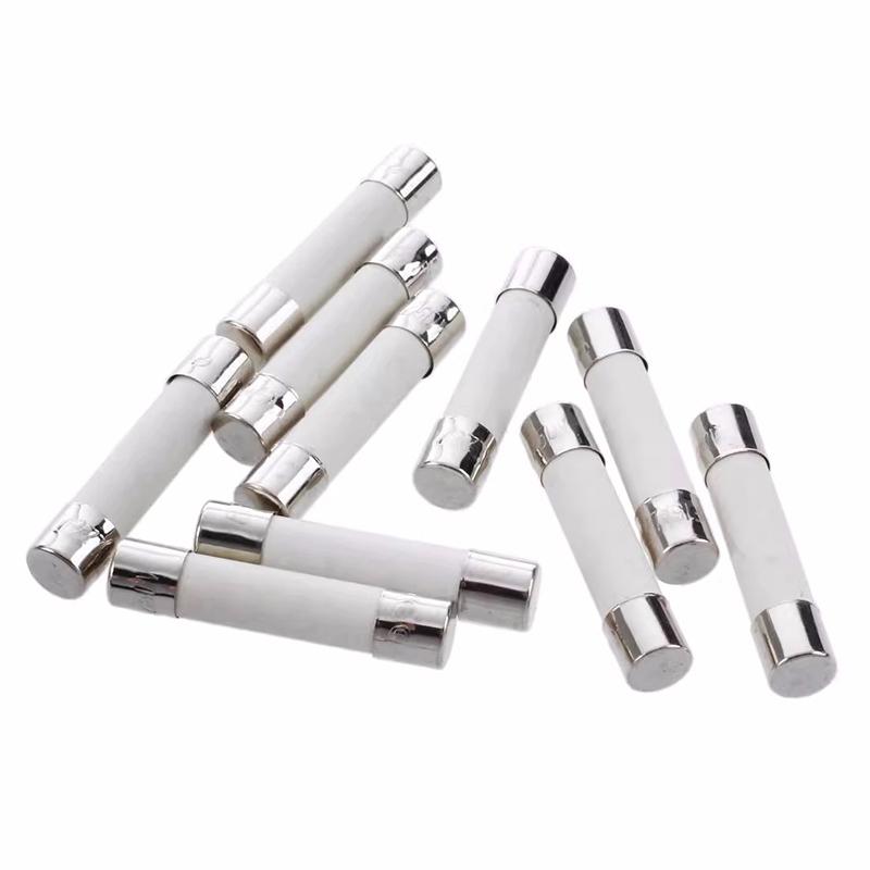 Fusível Cerâmico de Ação Rápida 250V 5X20MM 6X30MM 0.25A -30A