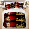 Godfather Legacy Th Anniversary Bedding (1 * duvet cover + 2 * pillowcase, without core) 2D Flat Soft and comfortable Duvet cover and pillowcase