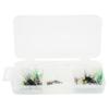 Fly Fishing Flies Kit Fly Fishing Bait Kit with Thrower Hook Swivel Plastic Beads Storage Box
