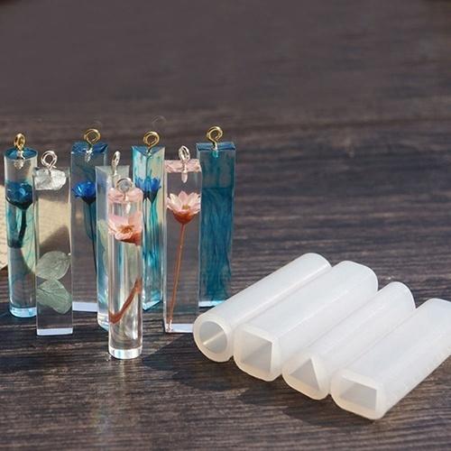 Silicone Pendant DIY Molds Resin Accessories Pendant Jewelry Making Tools 5 Type