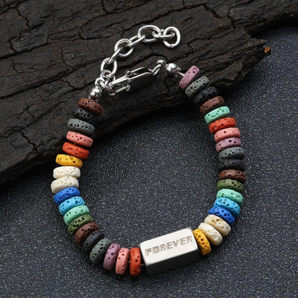 Ornament Colored Hand Chain Jewelry Charming Bracelet Forever Bracelet  Birthday Gift