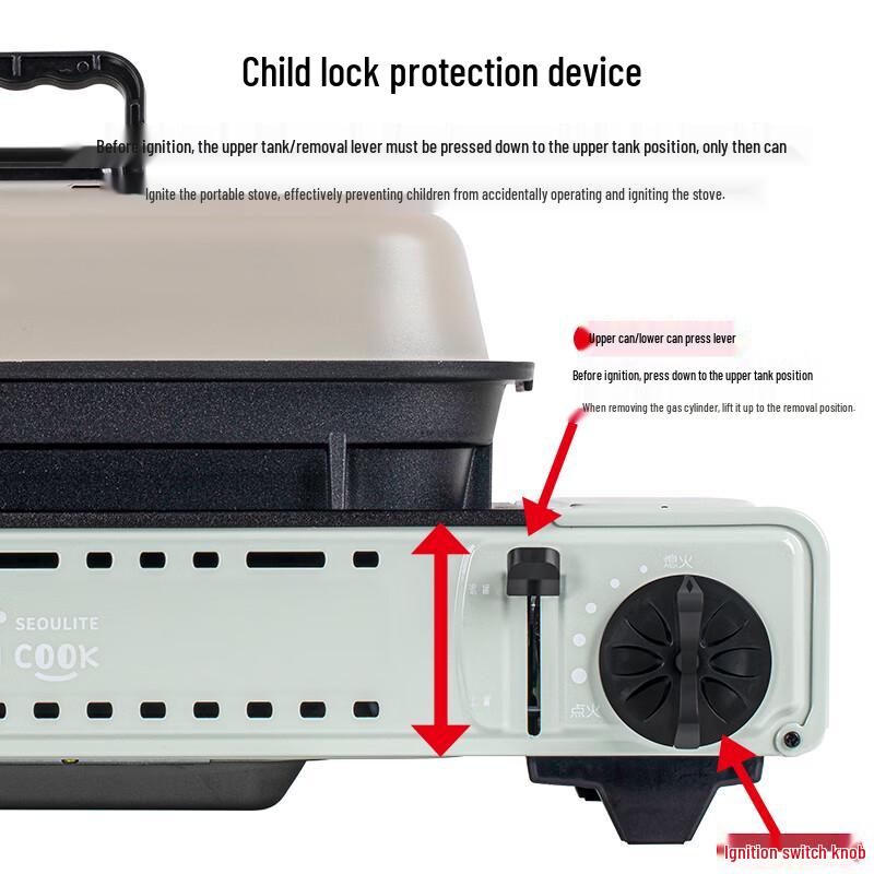 Maixian MS-8mini Portable Multi-function Cassette Stove Set