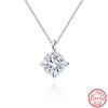 ORSA JEWELS 8A Premium CZ Earrings for Women 925 Sterling Silver Shiny Exquisite Stud Earrings Anniversary Jewelry Gifts LZE01