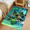 Minecraft Personalized Name Area Rug Suitable for Entryway Bedrooms Game Room Living Rooms Anti-slip Rug Decorate Offices Best for Christmas