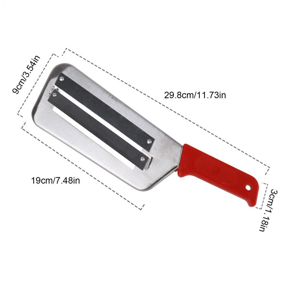 Cabbage Chopper Shredder Kitchen Slicer Carrot Onion Slicer Peeler Shredder Durable 2 Slice Blades Vegetable Slicer Fish Scale