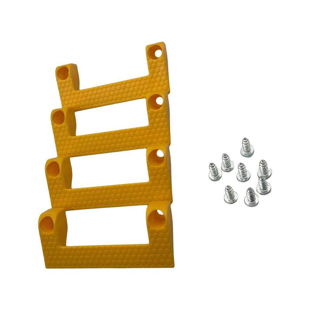 4 buc Suport Universal pentru Ruletă Raft Organizator Depozitare Unelte Agățătoare pentru Garaj și Banc de Lucru pentru Unealtă Electrică pe Scară