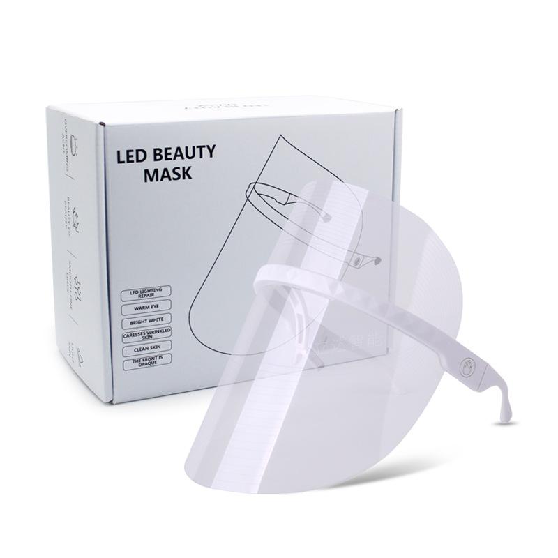 New Beauty Mask Colorful LED Light Beauty Instrument Face Mask Beauty Household Photon Rejuvenation Instrument Introducer