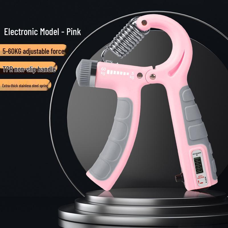 Men's Counting Hand Gripper for Arm Strength & Rehabilitation Fitness Training