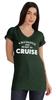 Inkmeso Vaccinated And Ready To Cruise Funny Pro-Vaccine Crew Neck T-shirt For