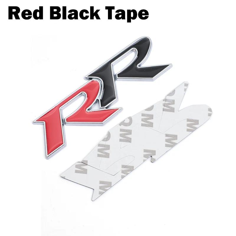 1Pc 3D Metal RR Logo Car Stickers Emblem Trunk Badge Decals for RR Civic Mugen Accord Crv City Hrv