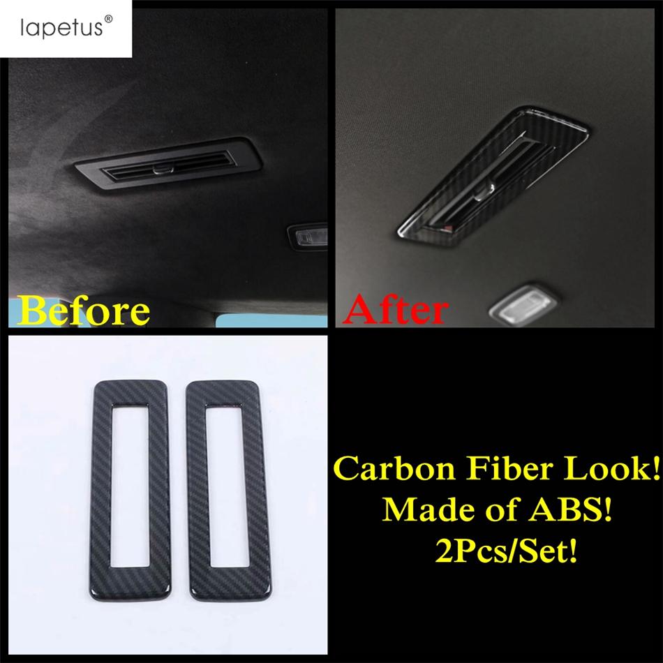 Gear Shift Water Cup Holder / Window Lift / Head Lamp / Reading Light Frame Cover Trim For Cadillac XT6 - Accessories