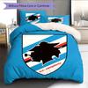 U.C. Sampdoria Bedding Quilt Set Quilt Cover Pillowcase Home Decoration Birthday Gift (1 * Duvet Cover + 2 * Pillowcase, Without Core)