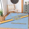 Manchester City Customize Text Area Rug Suitable for Game Room Study room Outdoor Foyer Anti-slip Rug Office home decor Gift for Festivals