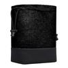 Compact Photography Lens Carrying Case With Thickened Sponge Padding Water Resistant Fabric For Gear Protections