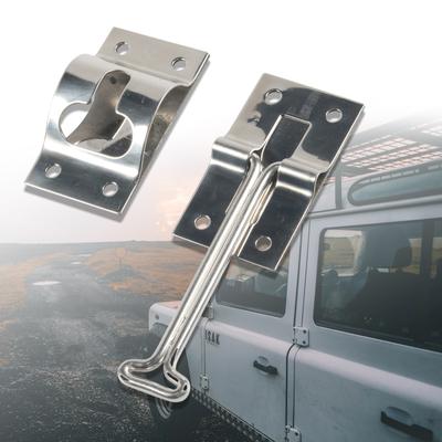 T-Style Door Holder All Metal Entry Door Catches for RVs Trailer Camper Exterior Door Hold Hook Kits 4" 6''