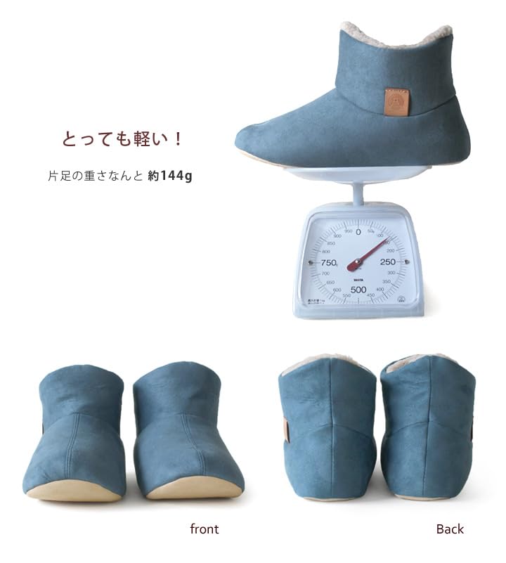 Regetta Room Indoor Cold Weather Comfortable to Walk Comfortable to Soft 3D Size cm CHR-008 Boots, Slippers, Antibacterial, Odor-Resistant, Non-Slip,