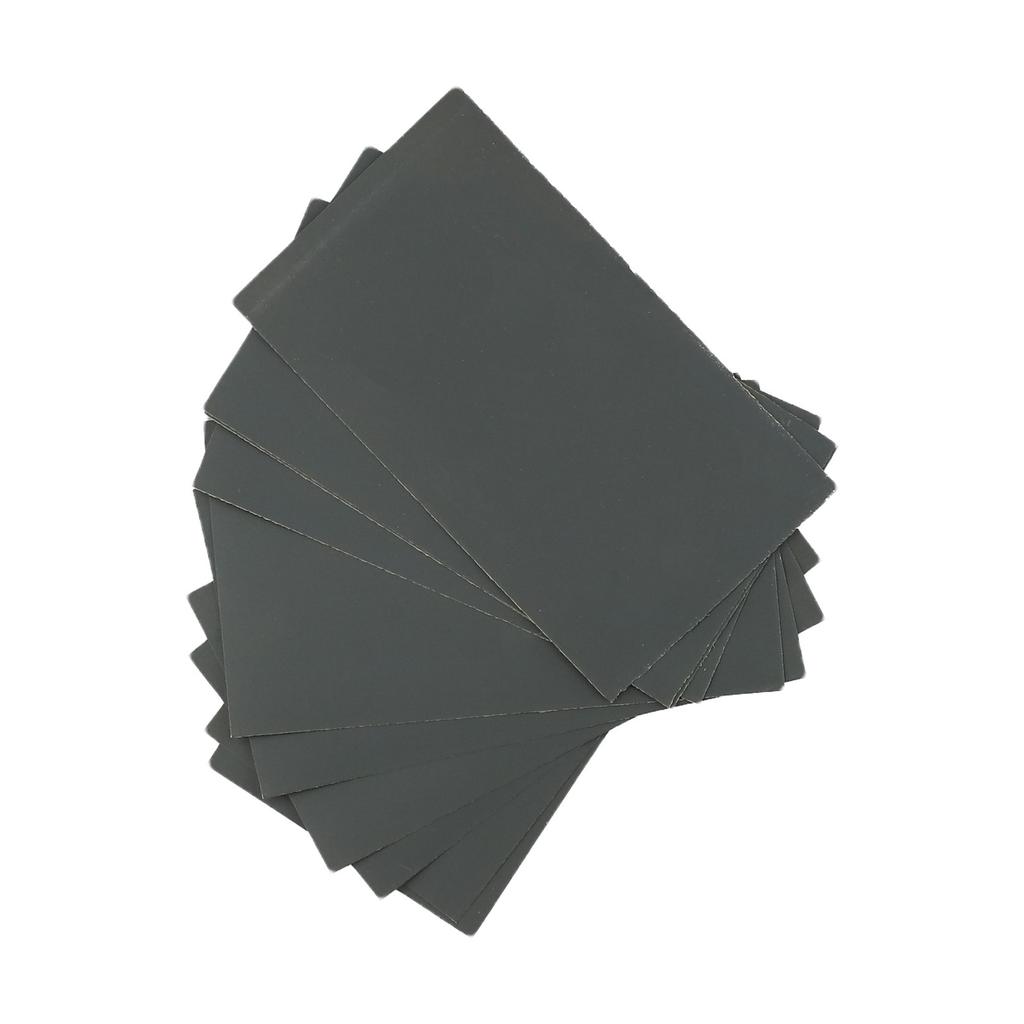 10pcs Sandpaper 138*75mm 600-2500 Grit 600/800/1000/1200/1500/2000/2500Grit