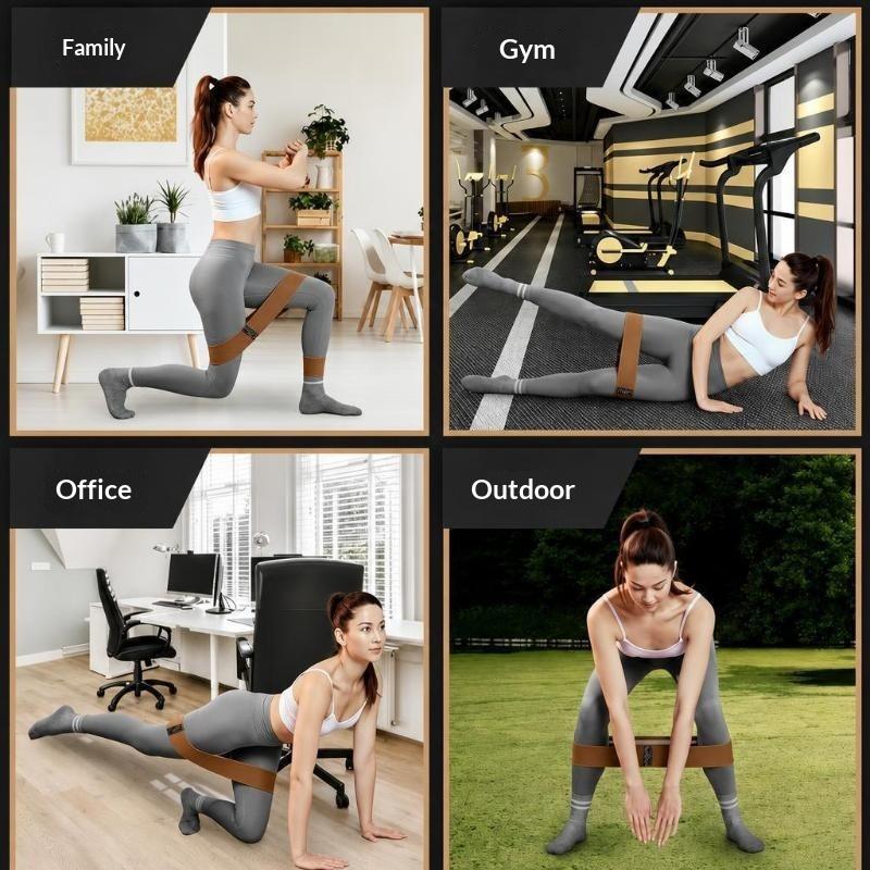 Widerstand Hüfte Po Bänder Gesäß Oberschenkel Elastische Trainingsbänder Kniebeugen Kreis Dehnung Fitnessbänder Schlaufen Yoga Fitnessstudio Ausrüstung