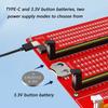 Professional DDR3 DDR4 DDR5 Memory Tester Type C and Cell Battery Power Supply For Quick Diagnosis And Reliables Work