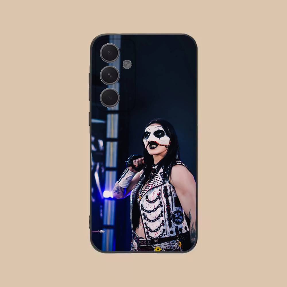 Cool R-Rhea Ripley Phone Case For Samsung S25,24,21,22,23,20,S30,Ultra,Plus,Fe,Lite,Note,5G Black Soft SamsungS30Plus