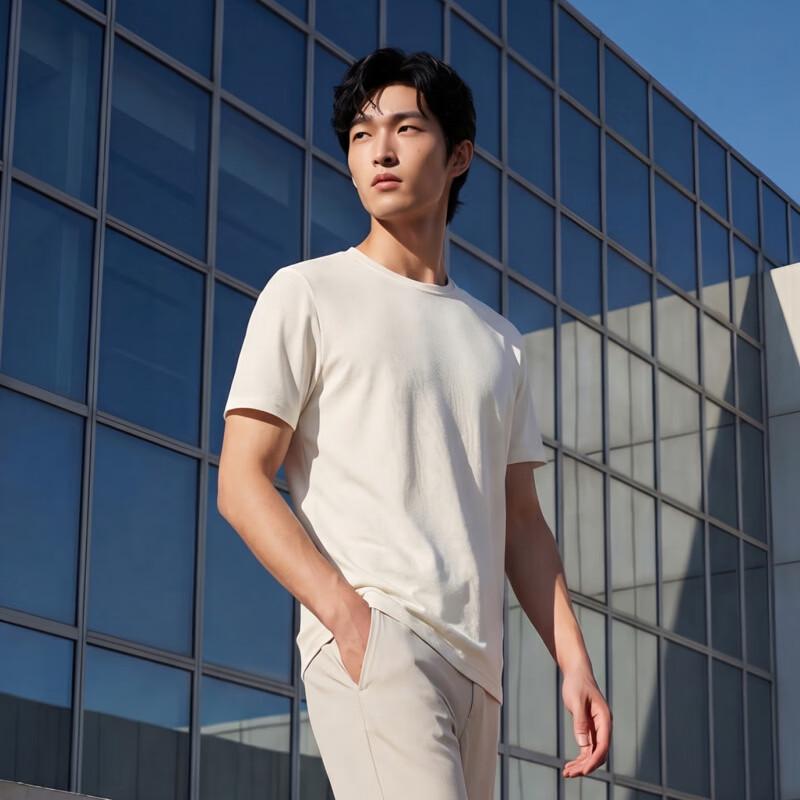 Anta Men's Champion All-Weather Cooling Sun Protection Short Sleeve T-Shirt