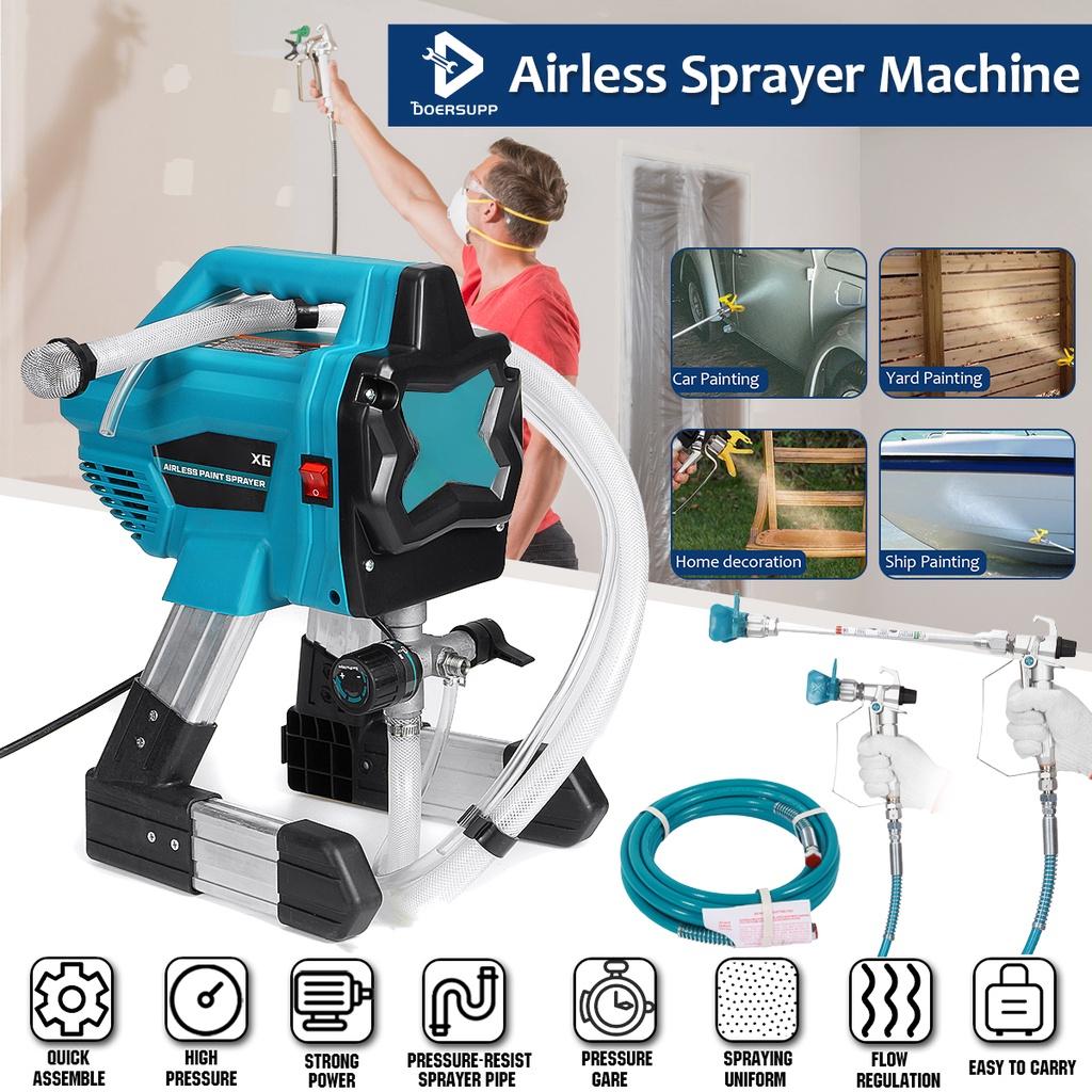 3000PSI High-pressure Airless Spraying Machine Professional Airless Spray Gun Paint Airbrush Sprayer Wall Painting Power Tools 650W