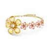 Florere Tour de cou Collier Fleur Femme collier Multicolore Or 5659727