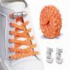 Druckverschluss Metall Schnürsenkel-Clips Schnürsenkel ohne Binden Elastische Schnürsenkel-Endkappen Faulen Sneaker Schnürsenkel-Schlösser
