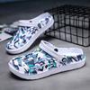 2025 Summer Large Size 4849 Sandals Men's Fashion Casual Slippers Outdoor Beach Shoes Breathable Hole Shoes