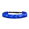 Adjustable Glitter Sequin Headbands for Women, Non Slip Velvet Lined Sports Yoga Hair Bands, Sparkly Elastic Head Wraps for Party Festival Gym Running