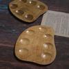 Wooden Painting Palette - Apple Shaped Palette for All Painting and Drawing Purposes (Oil, Watercolour, Acrylic, Gouache) for Kids, Professionals