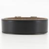 Hermes H Belt 85 Belt Reversible Black / Brown Calfskin Unisex Used