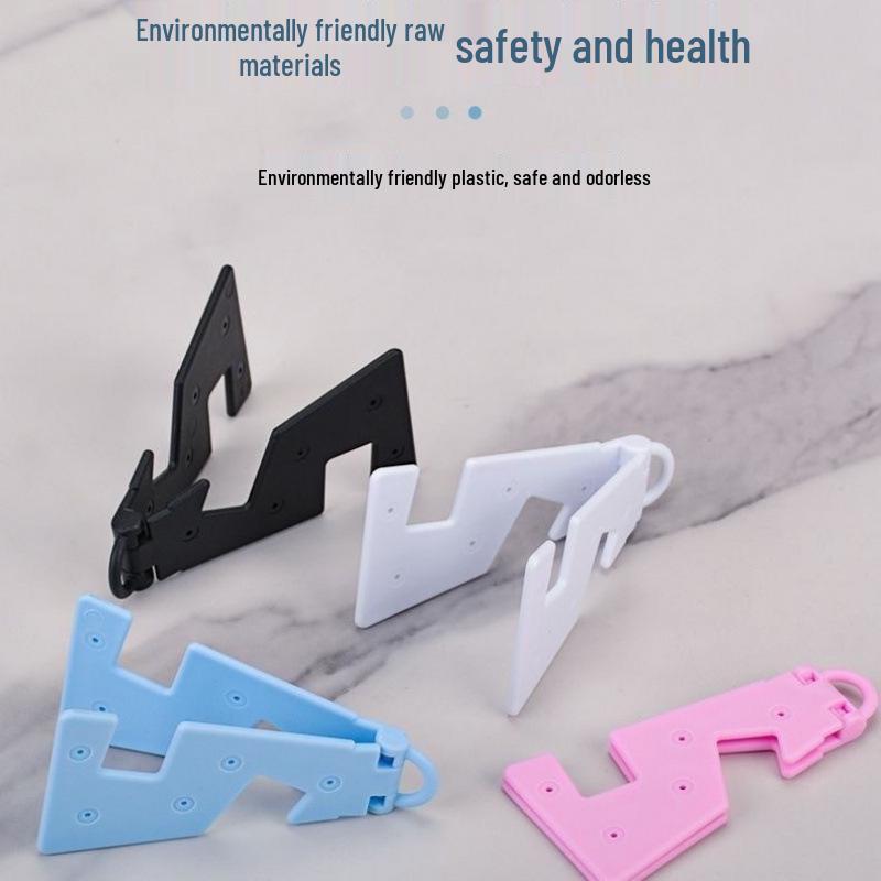 V-shaped Foldable Mobile & Tablet Holder - Portable Mini Desktop Stand