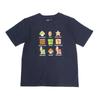 FinePlus Super Mario Bros. Mario Dot Collection Retro Character T-Shirt, Short Sleeve