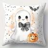 Pumpkin with Bowknot on PillowcaseSuitable for living room bedroom sofa decorative cushion cover pillow cover